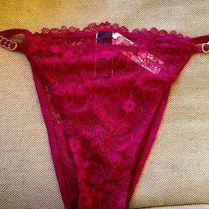 VS NWT eggplant color panty
